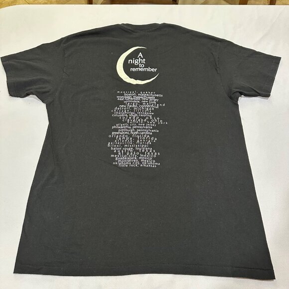 Rod Stewart A Night To Remember Vintage Concert T-Shirt 90s XL Rock n' Roll USA - Picture 2 of 10